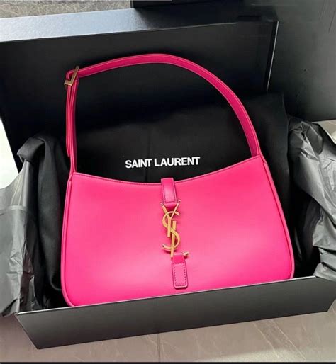 ysl pink furry bag|pink ysl purse.